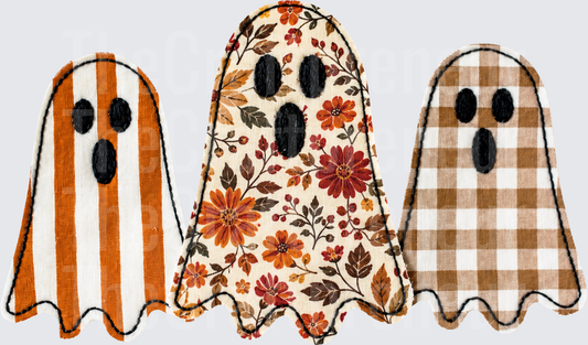 Fall_Ghost_Microfloral_Stripes_Gingham Plaid_Trio_Skinny_Patchwork_Quilted_Grannycore