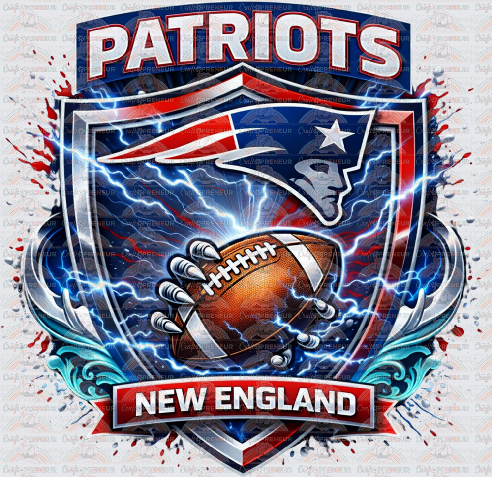 002_Football_NFL_Splash Shield_New England_Patriots