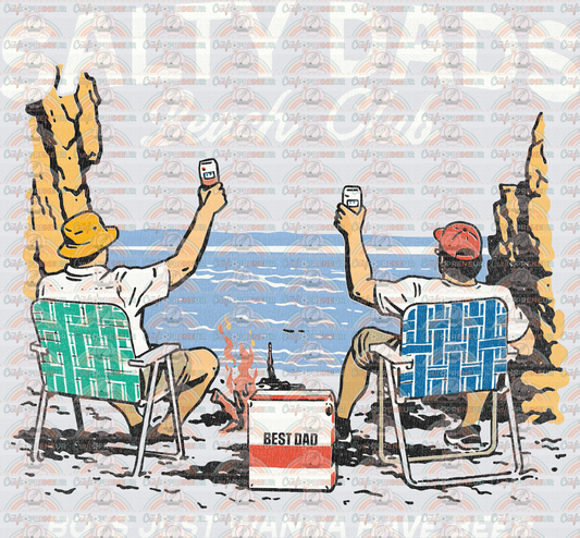 Summer_Dad_Father_Fathers Day_Salty Dads Beach Club_Beer_Alochol_Beach_Vacation_Cheers_Boys Just Wanna Have Beer_Light_Distressed