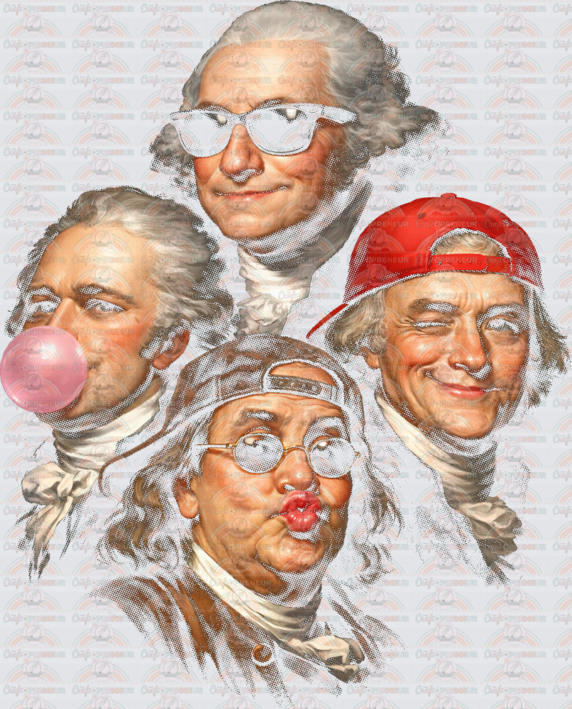 USA_Founding Fathers_Sarcasm_Bubble Pop_Gang
