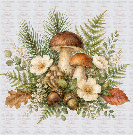 Fall_Plants_Mushrooms_Fern_Acorns_BoHo_Nature
