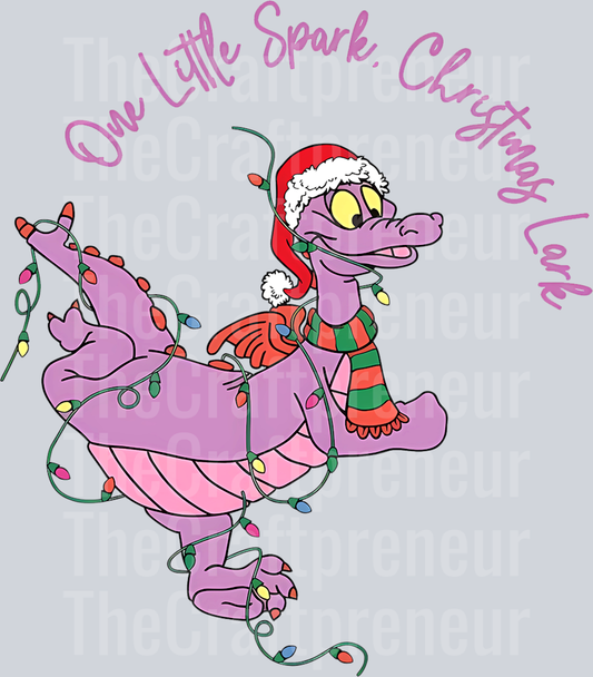 Imagination Pink Fig Christmas DTF Transfer