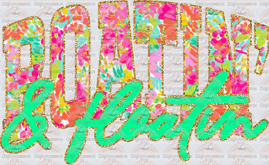 Summer_Boats_Pool_Lake_Boatin and Floatin_LP_Lily Pulizer_Varsity_Faux Glitter_Neon