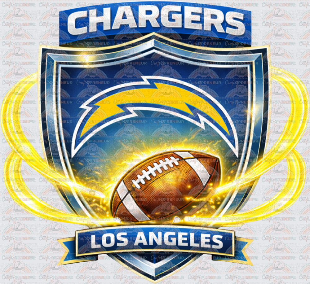 002_Football_NFL_Splash Shield_Los Angeles_Chargers_LA