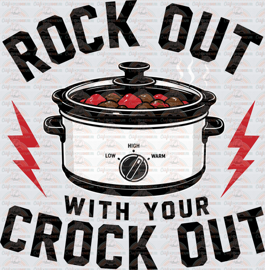 002_Food_Crock Pot_Fall_Rock Out With Your Crock Out_Crockpot_Black