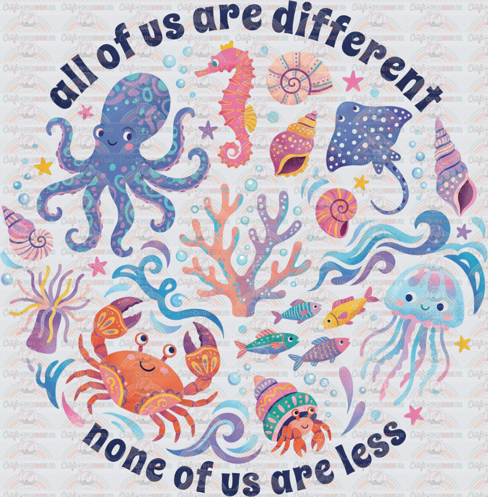 School_Jobs_Teacher_Equality_Summer_Different_Ocean_Animals