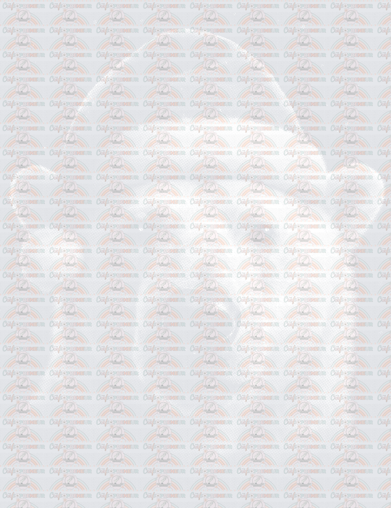 XMAS_Halftone_Winter_Polar Bear_Santa Hat
