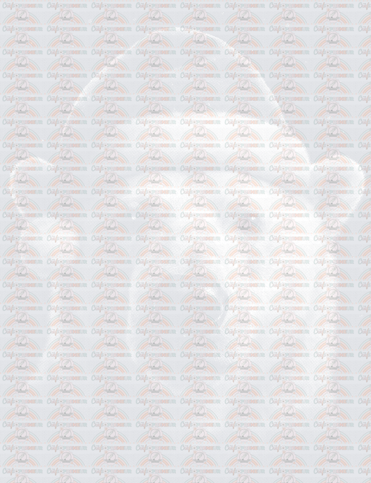 XMAS_Halftone_Winter_Polar Bear_Santa Hat