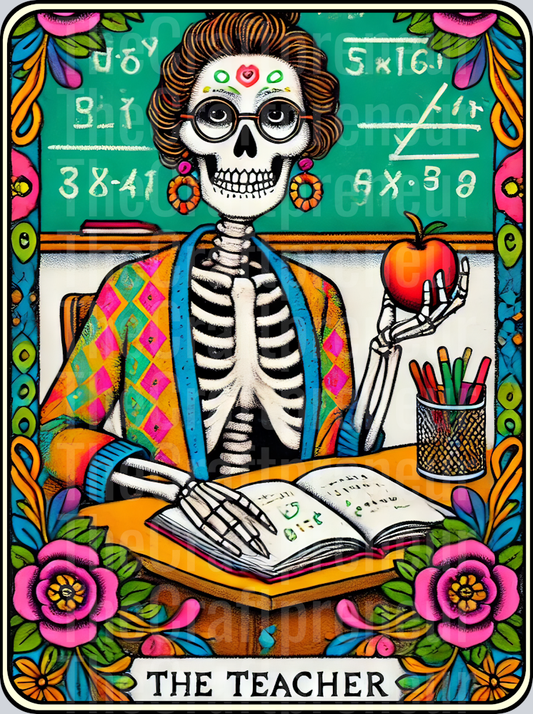 The Teacher Tarot Card DTF Transfer 3