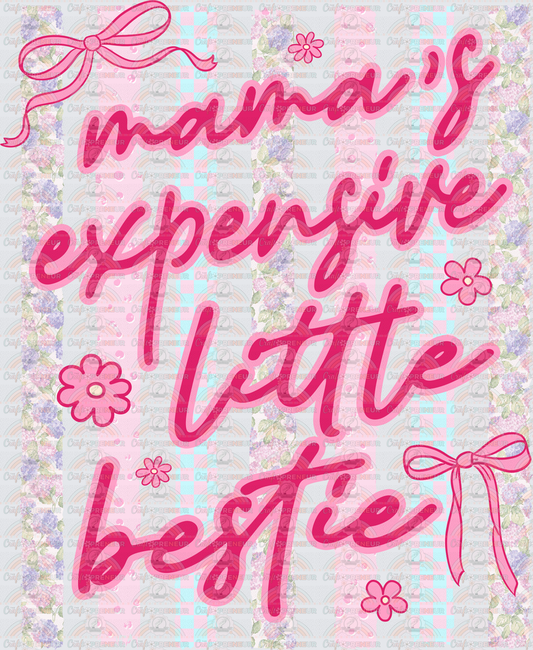 Family_Mama_Mamas Little Bestie_Girls_Youth_Girly