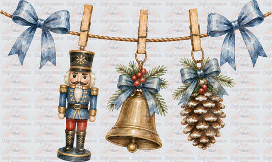 002_XMAS_Christmas_Clothes Line_Coquette Bow_Minimalist_Image Bundle_Nutcracker_Bell_Pinecone
