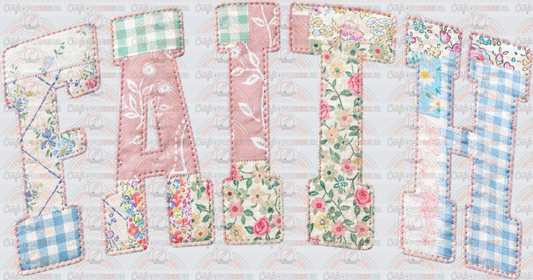 002_Faith_Patchwork_Varsity_Cottage Core_Gingham_Girly_Matching Set_Microflorals_Faith