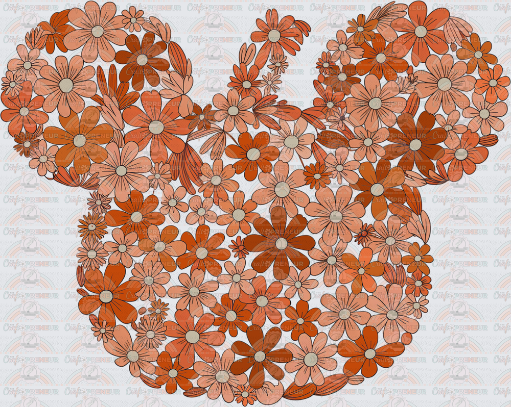 Disney_Fall_Autumn_Mickey Mouse_Floral Head