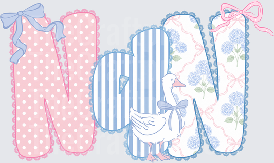 002_Family_Name Set_Mama_Grandparent_Preppy_Goose_Grannycore_nan