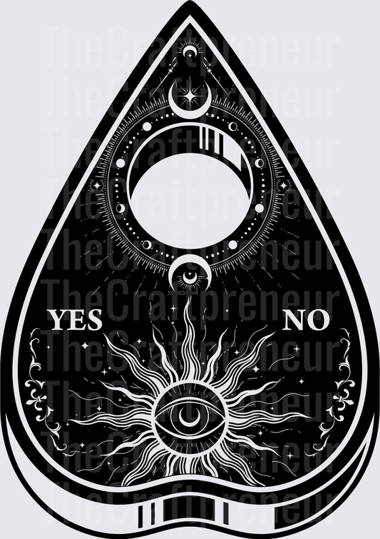 001_Sarcasm_Witchy_Ouija Board_On the Phone With My Mom_Morbid_Black_Pocket