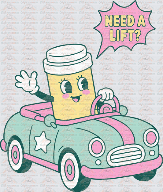 002_Mental Health_Sarcasm_Medication_Lexapro_Antidepressant_Pill Bottles_Pastels_Preppy_Pocket