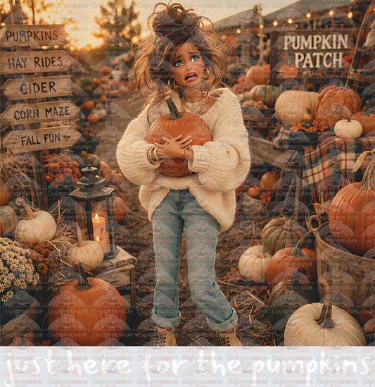 Fall_Ratchet Barbie_Pumpkin Patch_Here for the Pumpkins_Apple Cider_Hay Rides_Pumpkins_Sweater Weather_Autumn_White