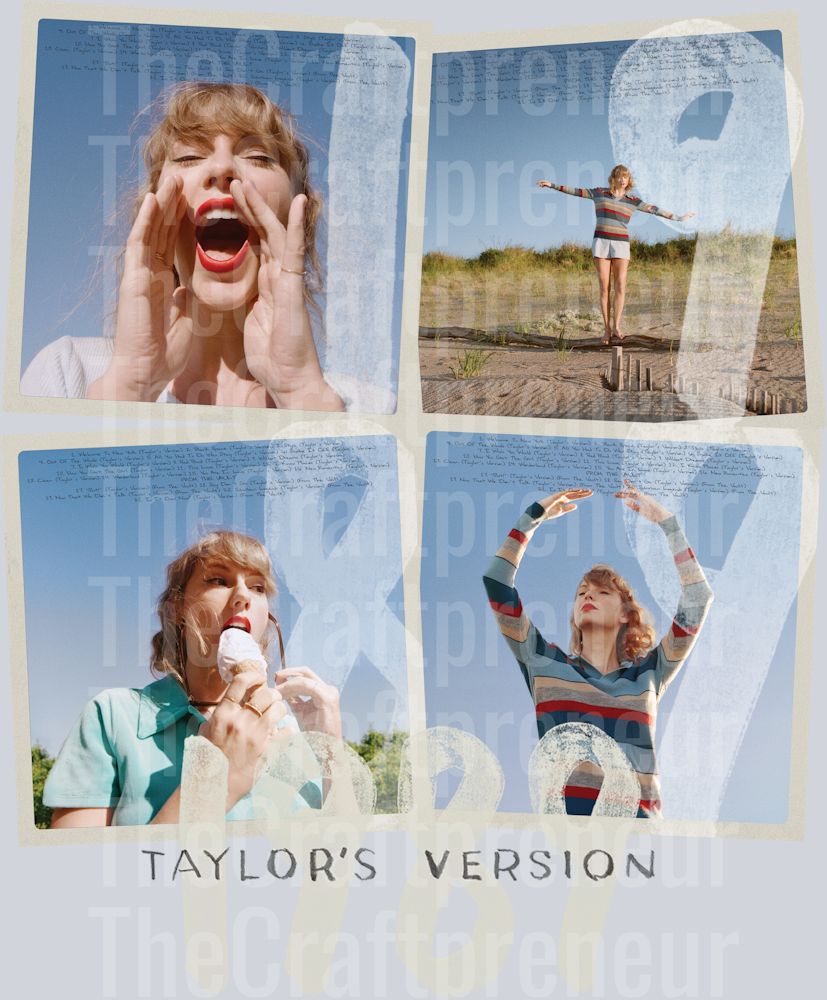 (Set!) TS Beach Vibes (Back) DTF Transfer