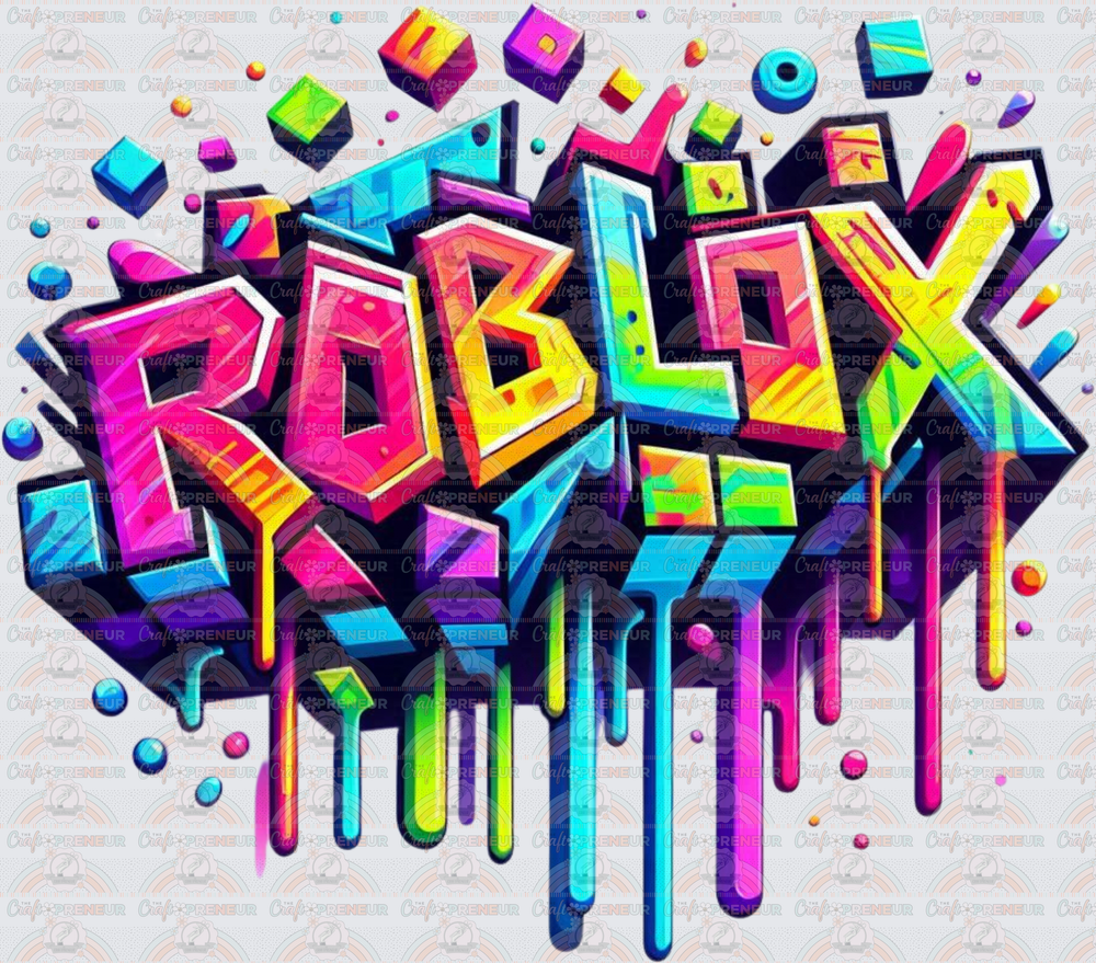Hobbies_Gaming_Roblox_Spray Paint_Logo_Drip