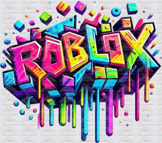 Hobbies_Gaming_Roblox_Spray Paint_Logo_Drip