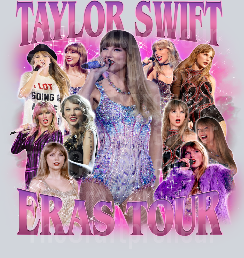 TS Retro Concert Tee Icon DTF Transfer