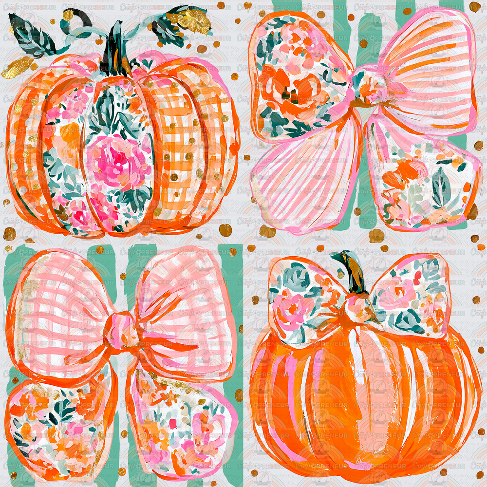 Fall_Preppy_Pumpkins_Brush Stroke_LP_Bow_GIrly_Preppy Lines