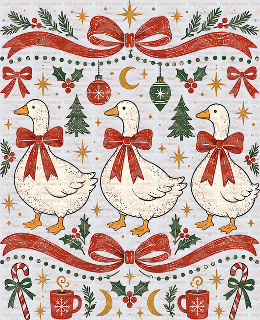 XMAS_Goose_Vintage_Pattern_Ugly Sweate_Christmas Icons