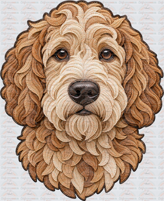 002_Dogs_Breeds_Faux Leather_Exclusive_Doodle_Golden Doodle
