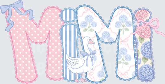 002_Family_Name Set_Mama_Grandparent_Preppy_Goose_Grannycore_mimi