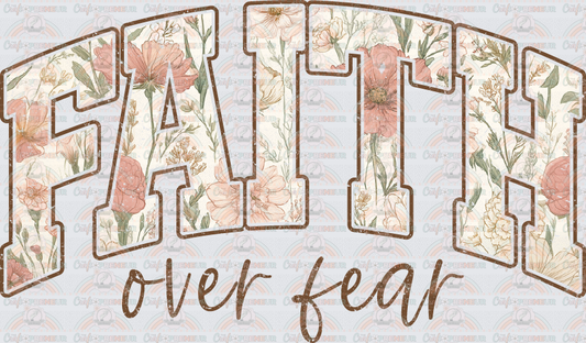 002_Faith_Varsity_Floral_Boho_Bible Verse_Set_Faith Over Fear_Dark