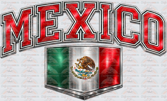Sports_Soccer_World Cup_Chrome_Mexico_Varsity Flag_Badge_Falcon_July 2026
