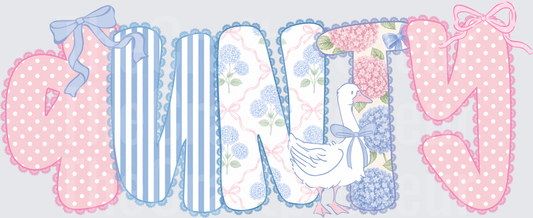 002_Family_Name Set_Mama_Grandparent_Preppy_Goose_Grannycore_aunty