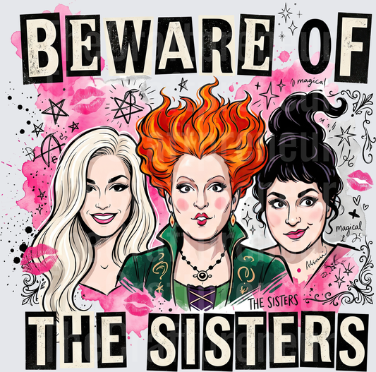 Disney_Hocus Pocus_Sanderson Sisters_Witchy_Beware of the Sisters_Burn Book