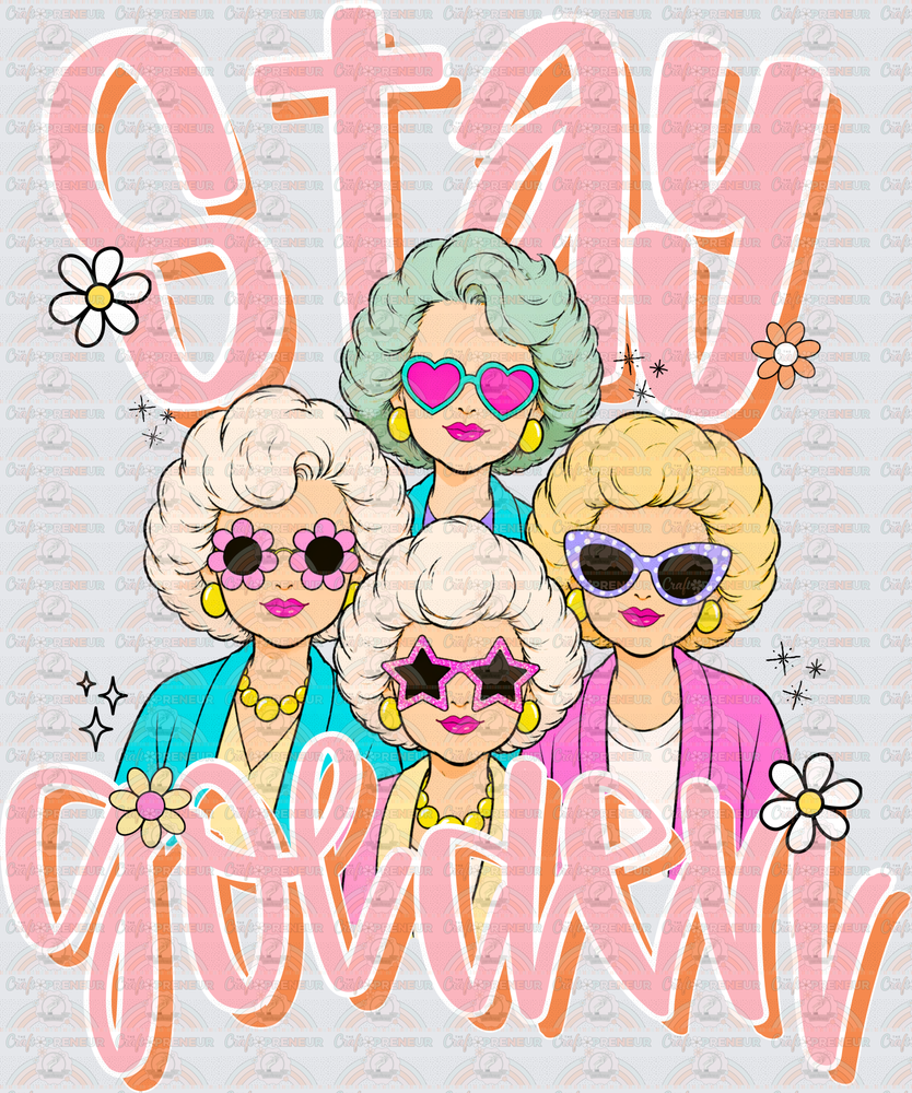 TV_Golden Girls_Stay Golden_Preppy_Girly_Pastels_Groovy