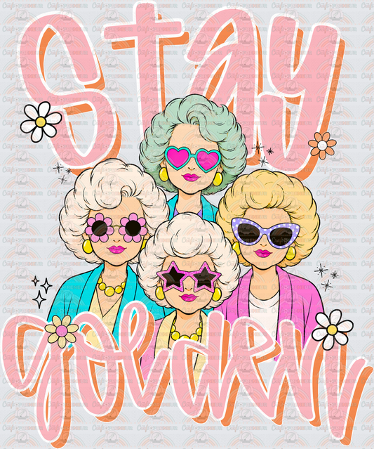 TV_Golden Girls_Stay Golden_Preppy_Girly_Pastels_Groovy