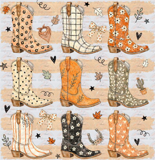 Fall_Western_Cowboy Boots_Preppy_Boutique style_Preppy Lines_brush Stroke_BoHo
