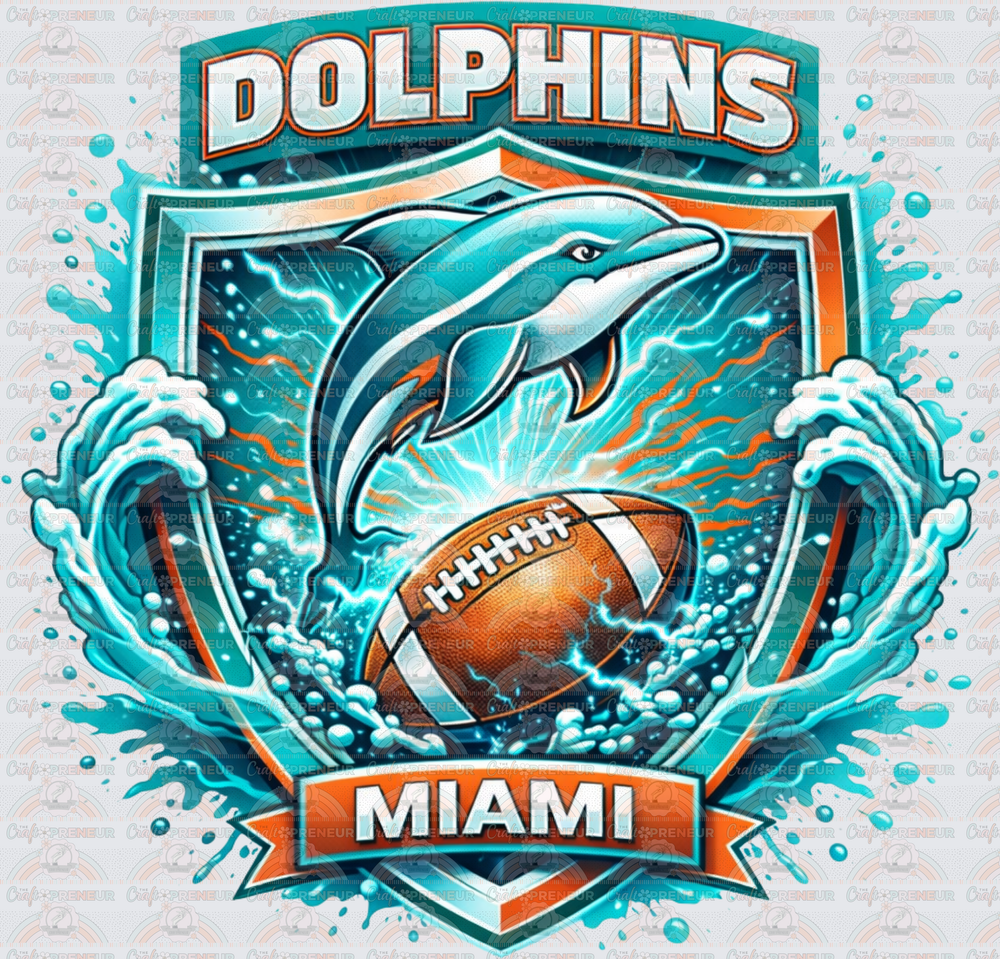 002_Football_NFL_Splash Shield_Florida_Miami_Dolphins