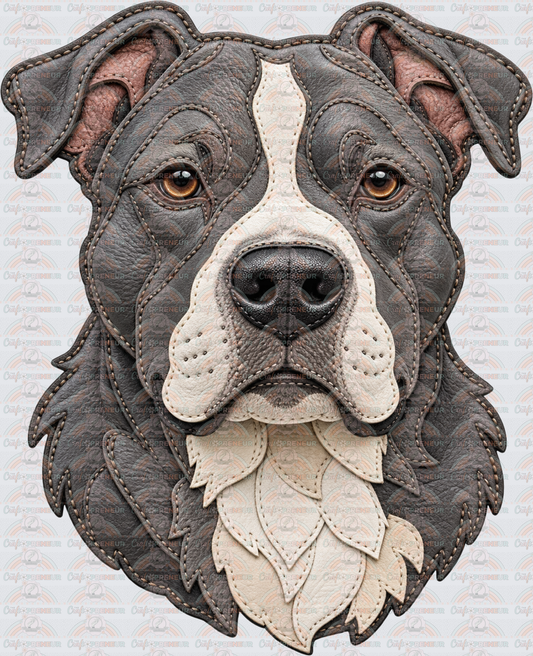 002_Dogs_Breeds_Faux Leather_Exclusive_Bully Breeds_Pitbull_Pit Bull