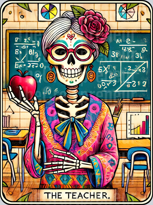 The Teacher Tarot Card DTF Transfer 2