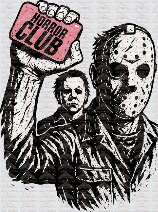 Halloween_Horror_Jason_Michael Myers_Fight Club_Horror Club_Sketch