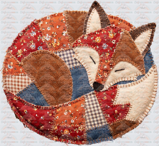Fall_Animals_Fox_Faux Embroidery_Woodland Animal_Patchwork_Grannycore (1)