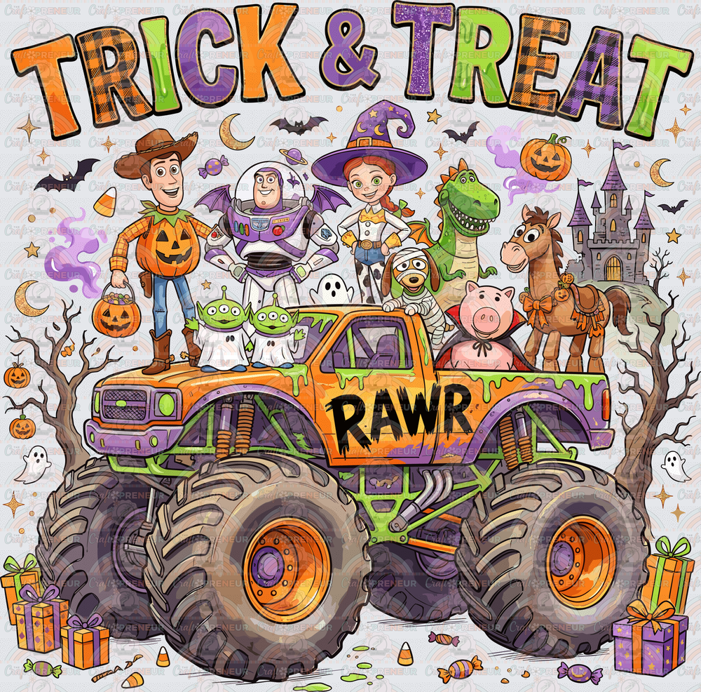 Disney_Halloween_Toy Story_Monster Truck_Trick or Treat_kids_youth