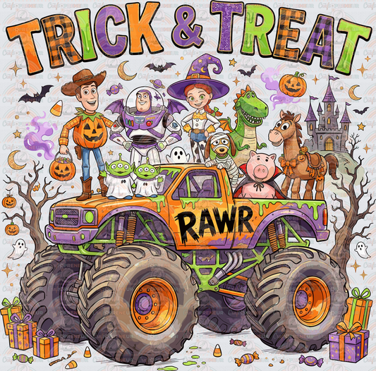 Disney_Halloween_Toy Story_Monster Truck_Trick or Treat_kids_youth