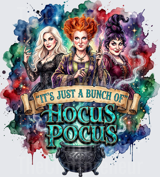 Disney_Hocus Pocus_Sanderson Sisters_Witchy_Watercolor_Smoke