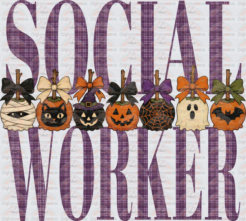 Halloween_Jobs_Social Worker_Pumpkins_Vogue_Tall Letters_Dark