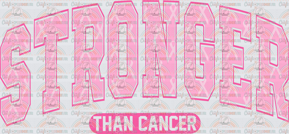 Causes_Cancer_Breast Cancer_BCA_Stronger Than cancer_Varsity_Pink Ribbons_Offset