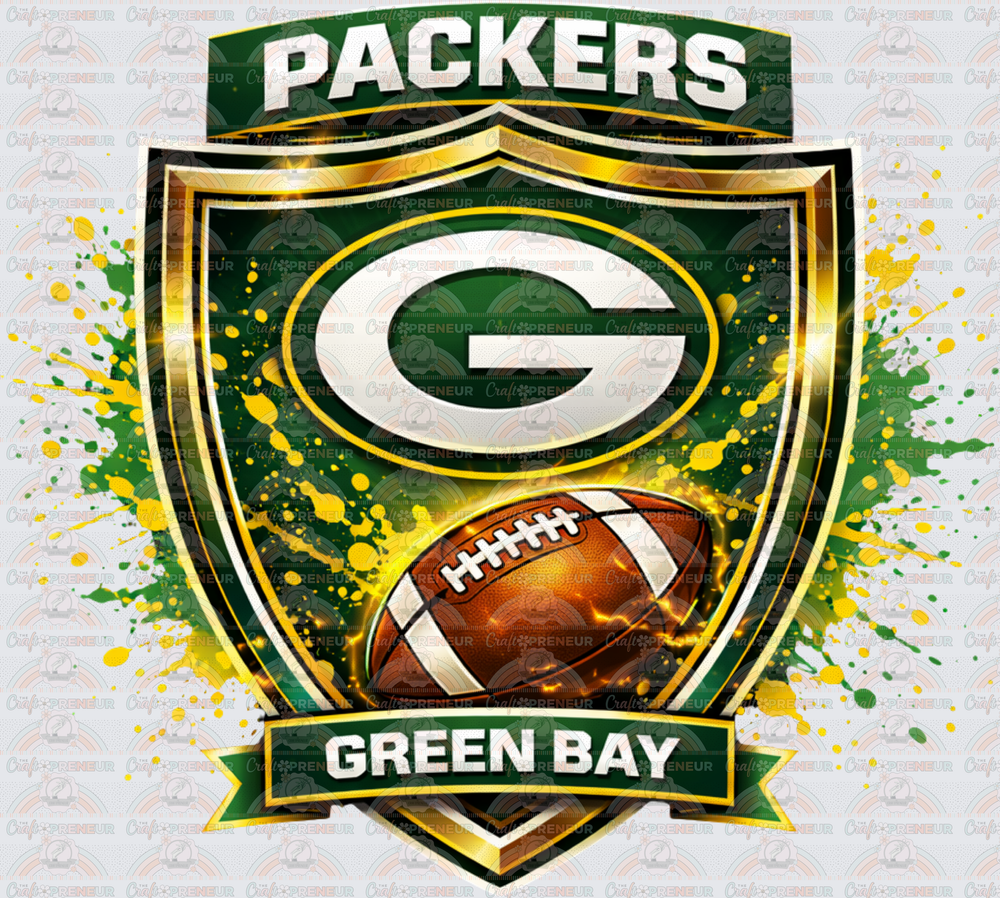 002_Football_NFL_Splash Shield_Green Bay_Packers
