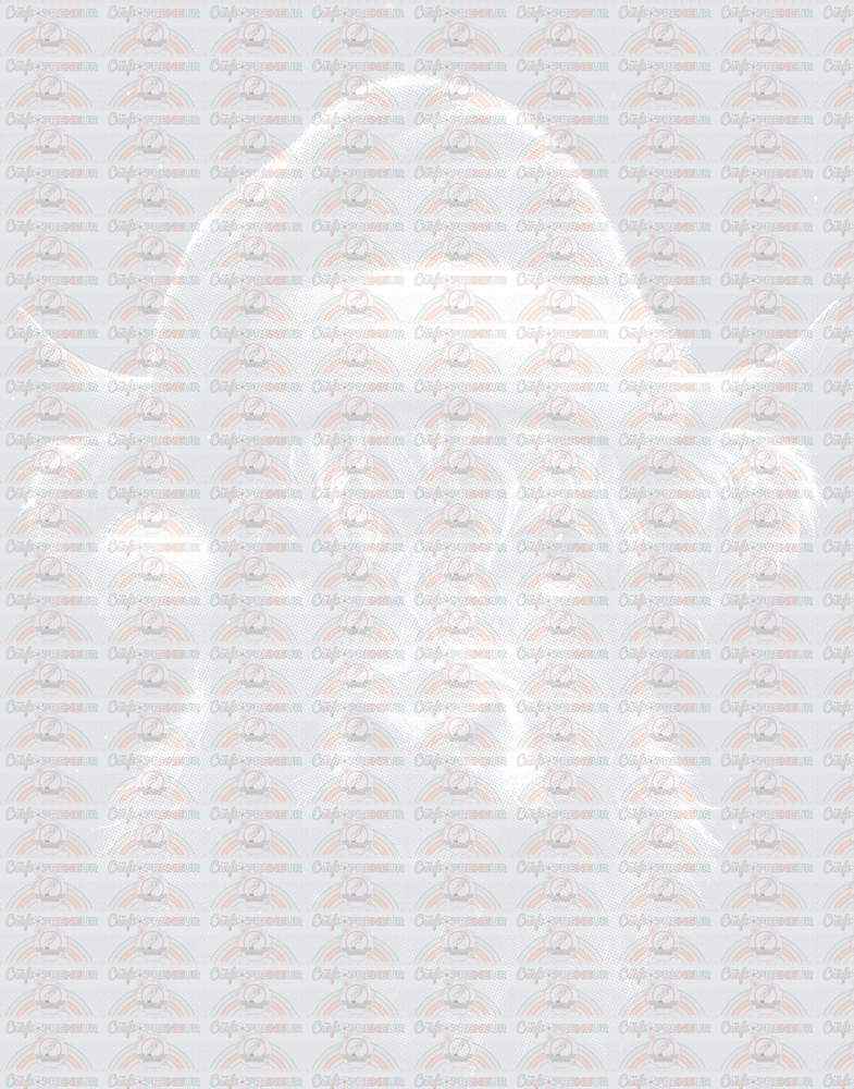 XMAS_Halftone_Highland Cow_Christmas Lights