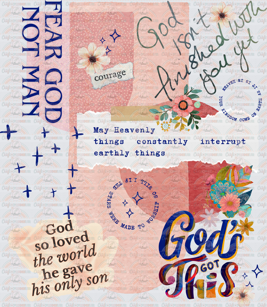 Faith_Gods Plan_Ransom Note_Girly_Scrapbook_God Isnt Finished WIth Me