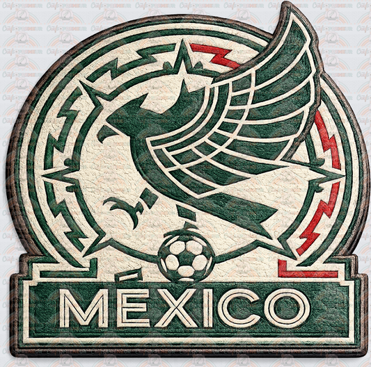 Sports_Soccer_World Cup_Faux Leather_Mexico_Badge_Falcon_July 2026